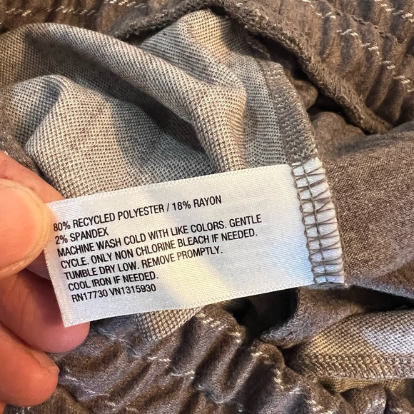 XS A New Day High Rise Tapered Knit Pants Soft Stretch Pants Elastic Waist X Sma - Picture 6 of 10